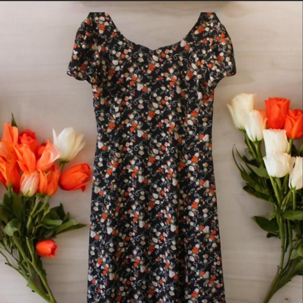 Anhtex floral Perisian sun dress